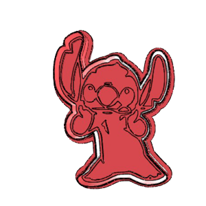 Stitch Dancing Cookie Cutter