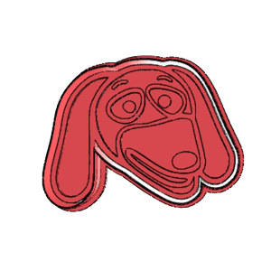 Slinky Dog Face Cookie Cutter