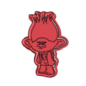 Branch Classic Pose Cookie Cutter