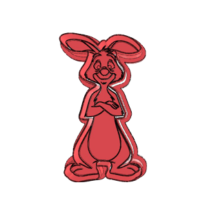 Roo Character Cookie Cutter