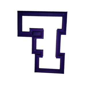 Block Alphabet Letter F