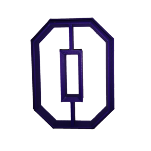 Block Alphabet Letter O