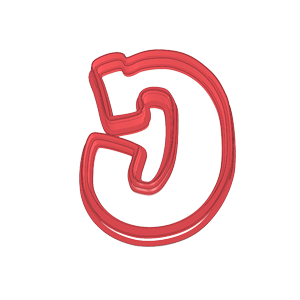 Bubble Alphabet Letter C