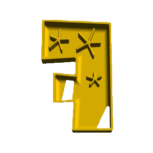 Christmas Alphabet Letter F