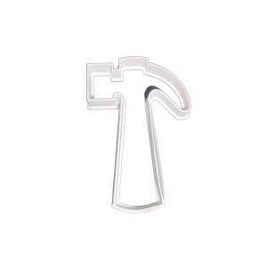 Hammer Cookie Cutter