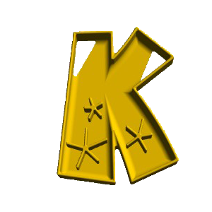 Christmas Alphabet Letter K