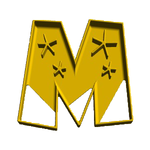 Christmas Alphabet Letter M