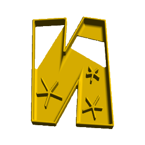 Christmas Alphabet Letter N