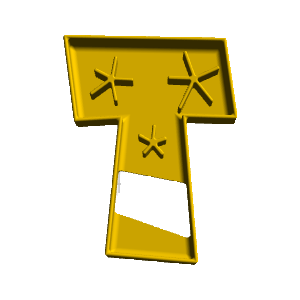 Christmas Alphabet Letter T