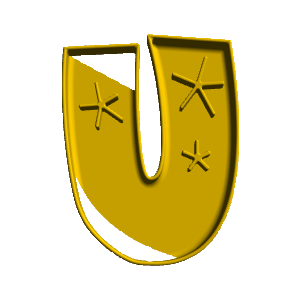 Christmas Alphabet Letter U