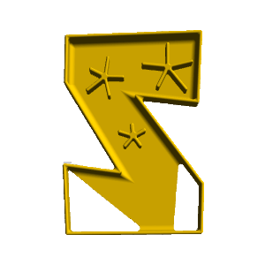 Christmas Alphabet Letter Z