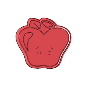 Classic Apple Cookie Cutter