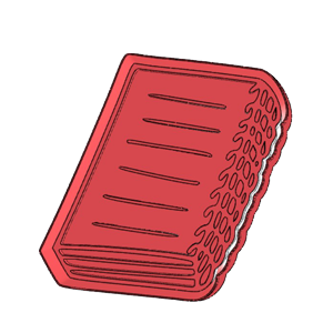 Spiral Notebook Cookie Cutter