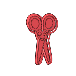 Scissors Cookie Cutter