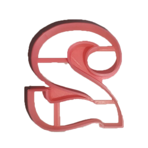 Standard Number 2 Cookie Cutter