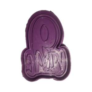 Cursive Number 9 Cookie Cutter