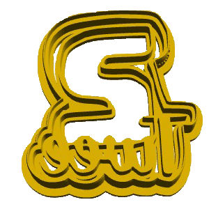 Afrikaans Number 2 Cookie Cutter