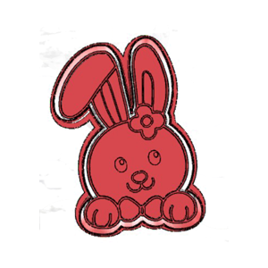 Bunny Face Cookie Cutter
