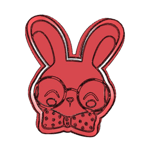 Bunny Face Cookie Cutter