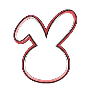 Bunny Head Cookie Cutter