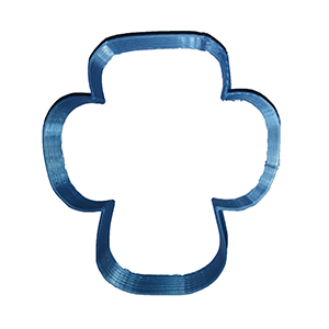 Rounded Cross Cookie Cutter
