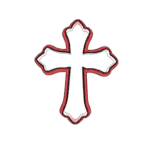 Decorative Cross Cookie Cutter