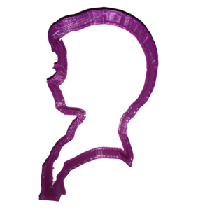 Anna Head Silhouette Cookie Cutter