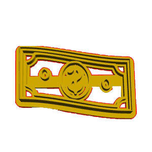 Dollar Note Cookie Cutter