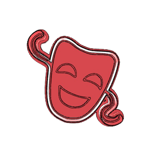 Theatre Mask Cookie Cutter