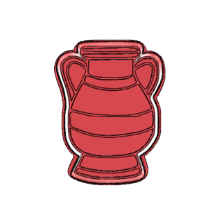 Greek Vase Cookie Cutter