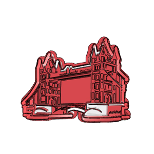 Tower Bridge Cookie Cutter