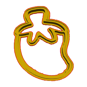 Chilli Pepper Cookie Cutter