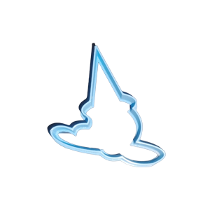 Melted Ice Cream Cookie Cutter