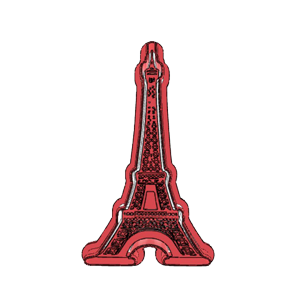 Eiffel Tower Tall Cookie Cutter