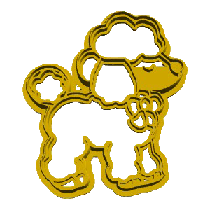 Paris Girl Cookie Cutter