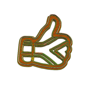 SA Hand Gesture Cookie Cutter