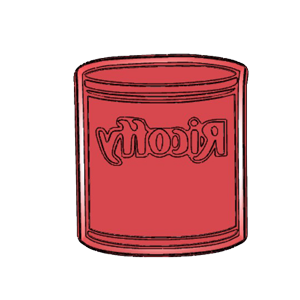 Ricoffy Tin Cookie Cutter