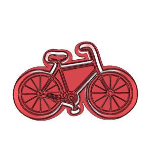 Bicycle Cookie Cutter