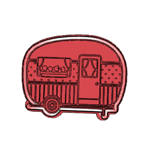 Caravan Cookie Cutter