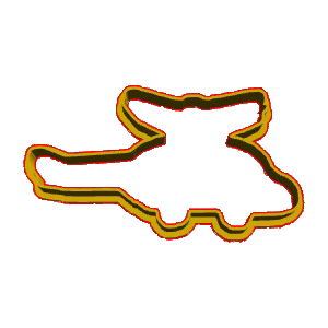 Helicopter Cookie Cutter