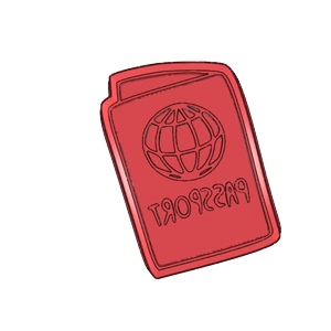 Passport Cookie Cutter