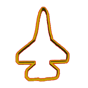 Airplane Cookie Cutter
