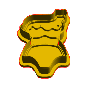 One Piece Swimsuit Cookie Cutter