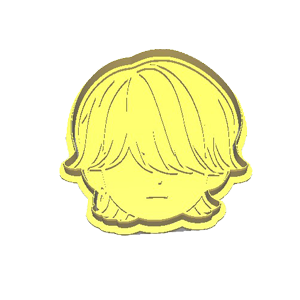 K-Pop Fringe Hair Character Cookie Cutter
