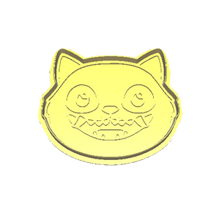 Cute Cat Character Cookie Cutter