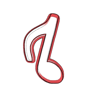 Music Note Cookie Cutter