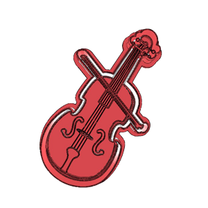 Violin Cookie Cutter