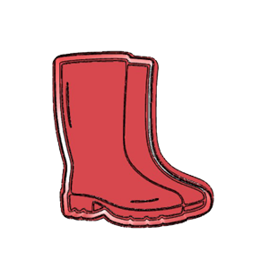 Garden Boot Cookie Cutter