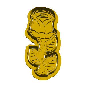 Layered Rose Cookie Cutter