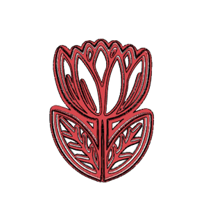 Tulip Floral Cookie Cutter